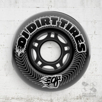 OJ Wheels Dirt Tires Vandals 70mm 78A Wheels - Skateboard-Rollen - Rollbrett Mission