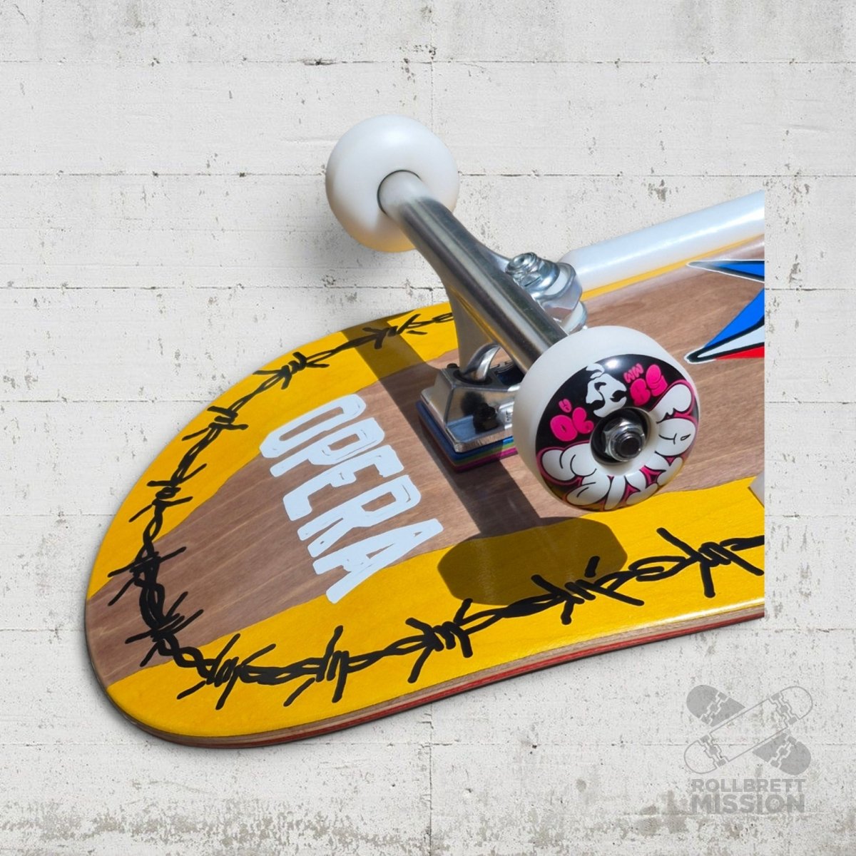 Opera Fatties Tom Spike 12.0 Complete - Skateboards - Rollbrett Mission