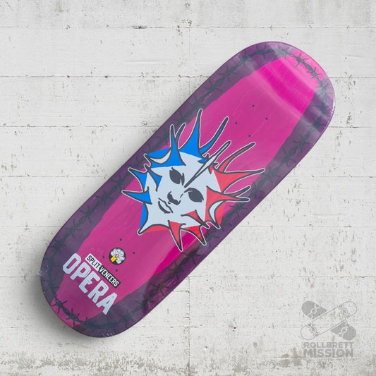 Opera Fatties Torn Spike 11.0 Deck - Skateboard-Decks - Rollbrett Mission