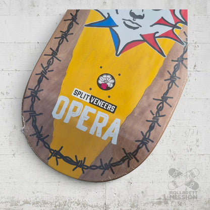 Opera Fatties Torn Spike 12.0 Deck - Skateboard-Decks - Rollbrett Mission
