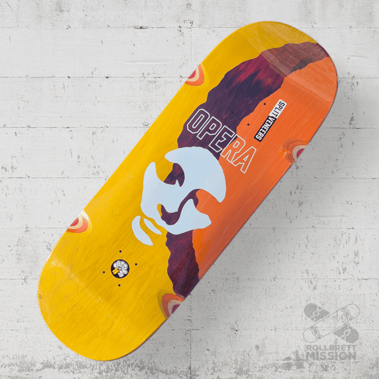 Opera Triple Torn Big Mask 11.0 Deck - Skateboard - Decks - Rollbrett Mission