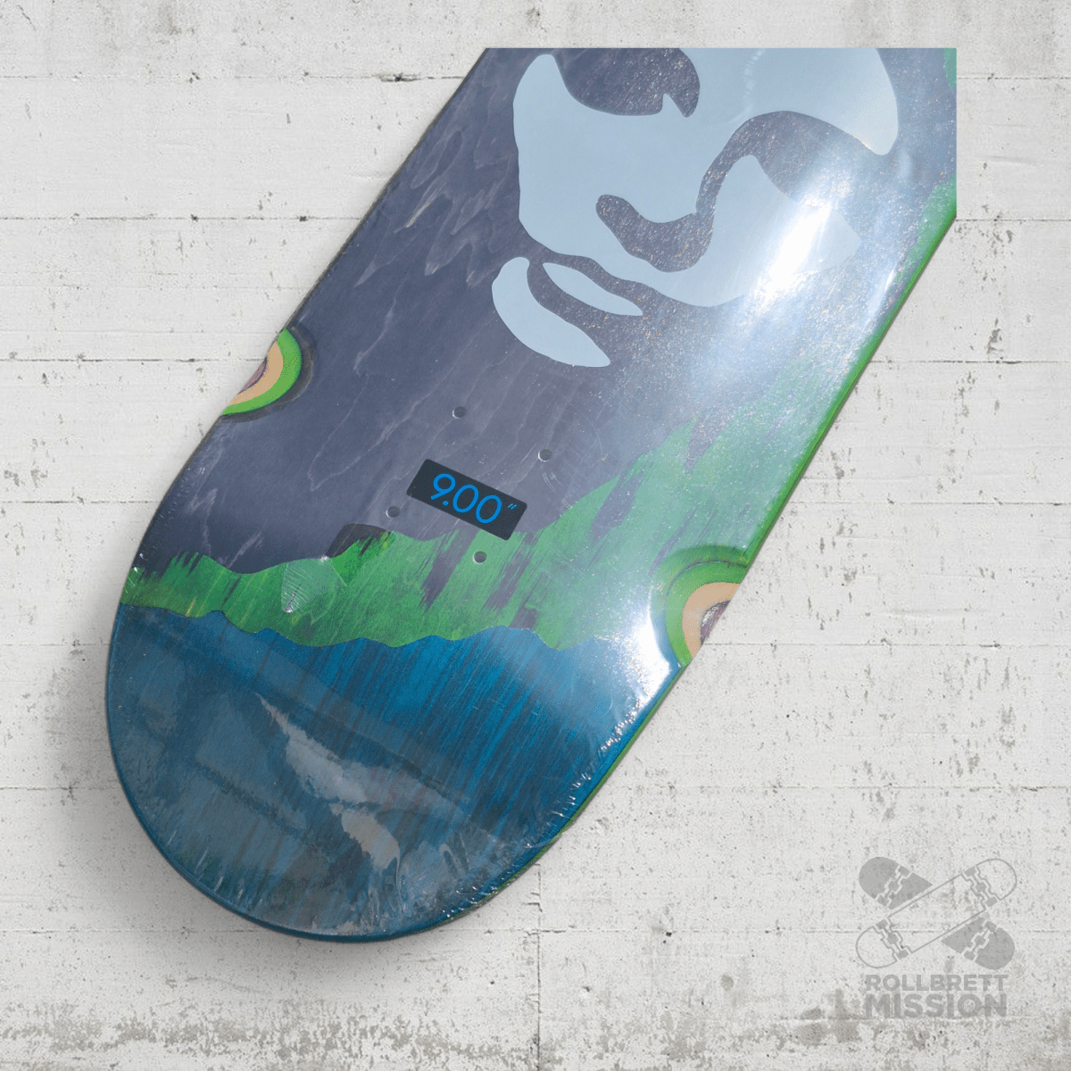 Opera Triple Torn Big Mask Wheel Wells 9.0 Deck - Skateboard - Decks - Rollbrett Mission