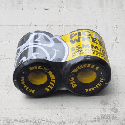 Pig Wheels 55mm 88A Rough Terrain - Skateboard - Rollen - Rollbrett Mission