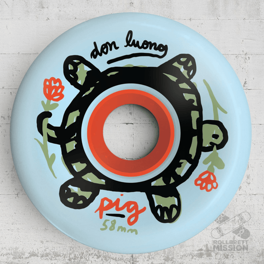 Pig Wheels 58mm 88A Don Luong Filmer Pro - Skateboard - Rollen - Rollbrett Mission