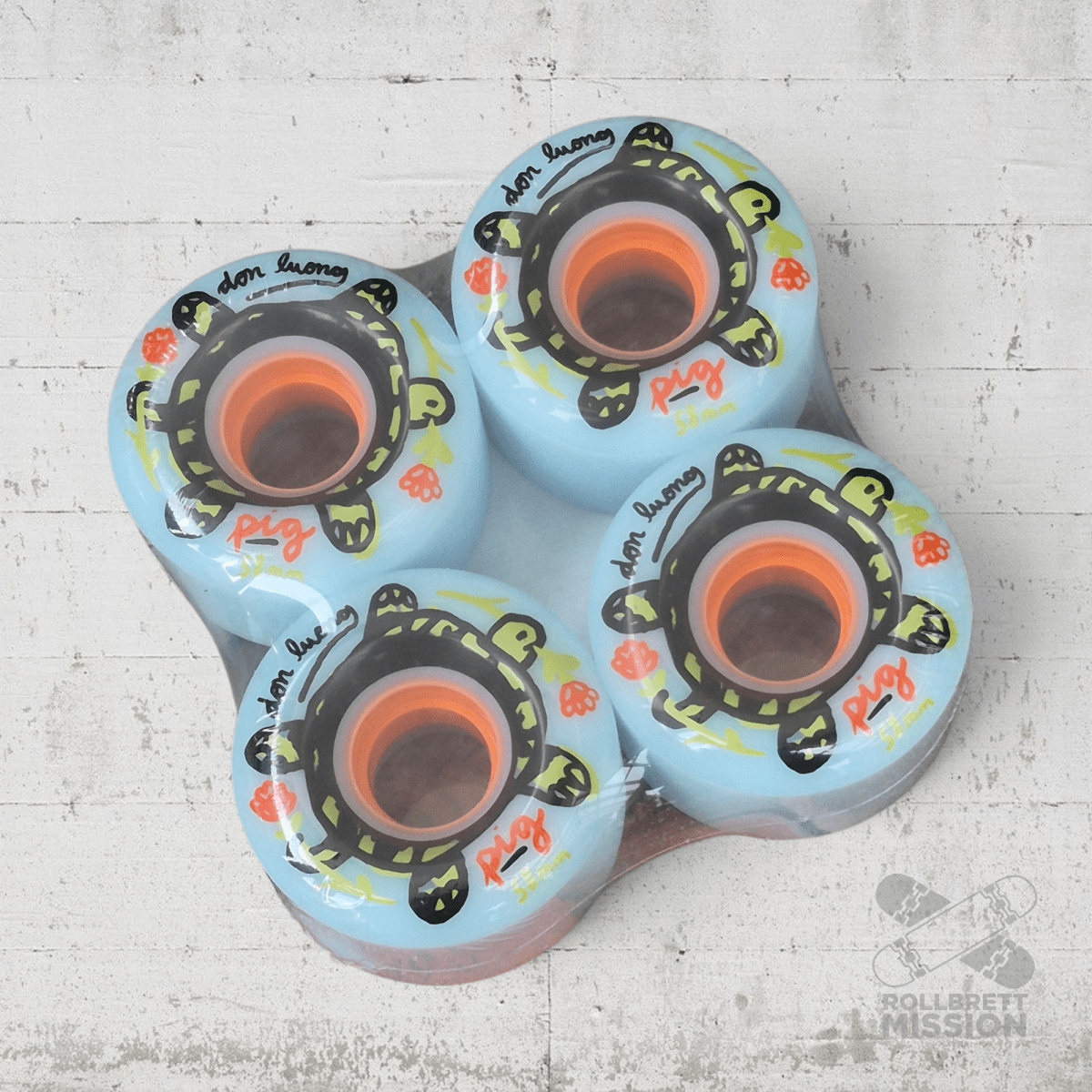 Pig Wheels 58mm 88A Don Luong Filmer Pro - Skateboard - Rollen - Rollbrett Mission
