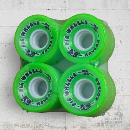 Pig Wheels 59mm 85A Rovers RT green - Skateboard-Rollen - Rollbrett Mission