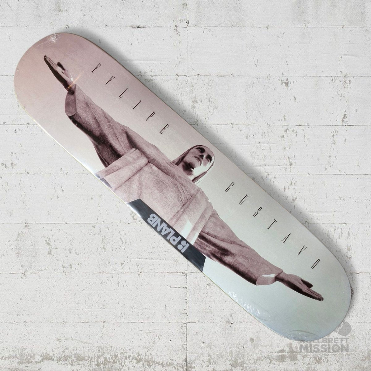 Plan B Gustavo Cristo 7.75 Deck - Skateboard - Decks - Rollbrett Mission