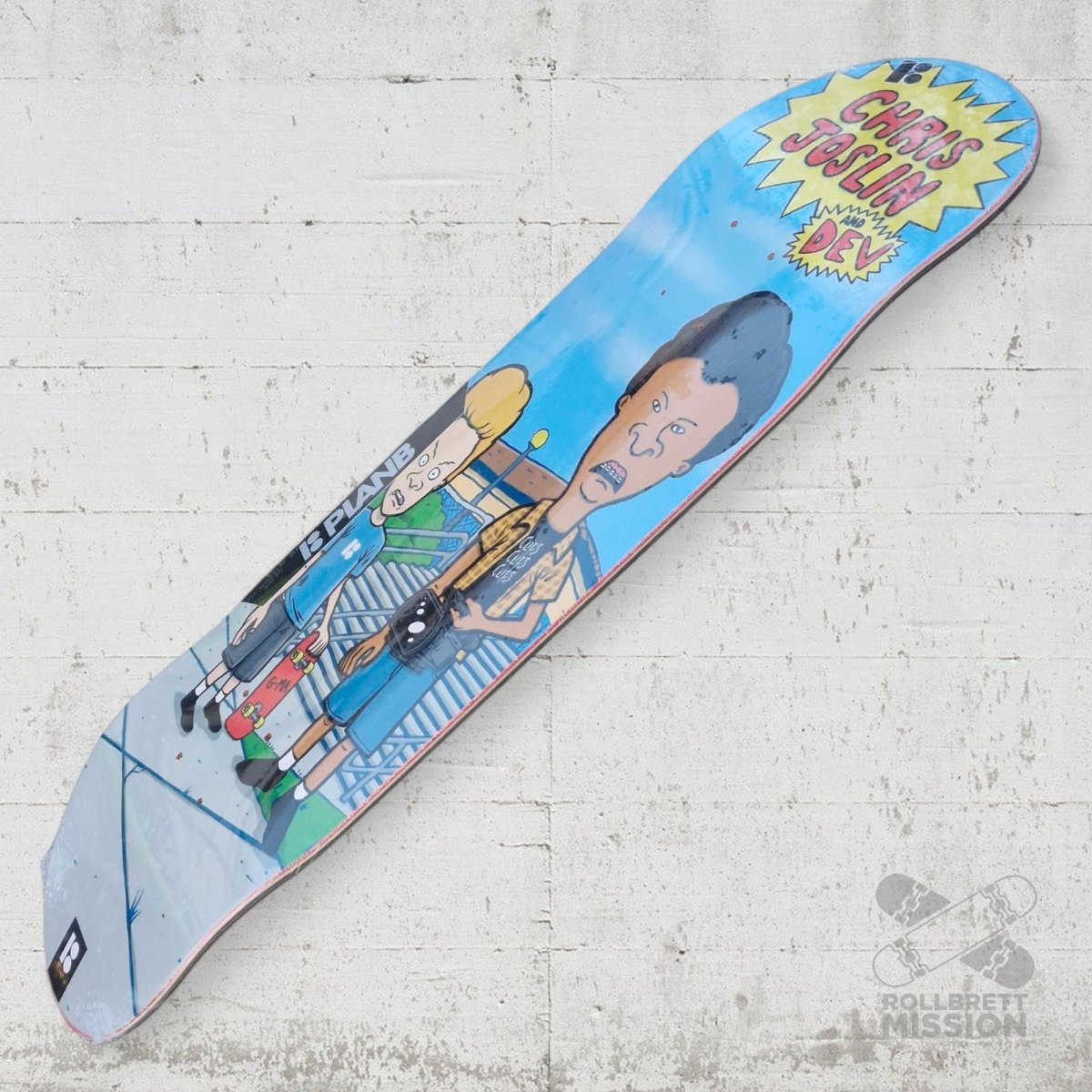 Plan B Joslin Dev 8.0 Twin Mini Deck - Skateboard - Decks - Rollbrett Mission