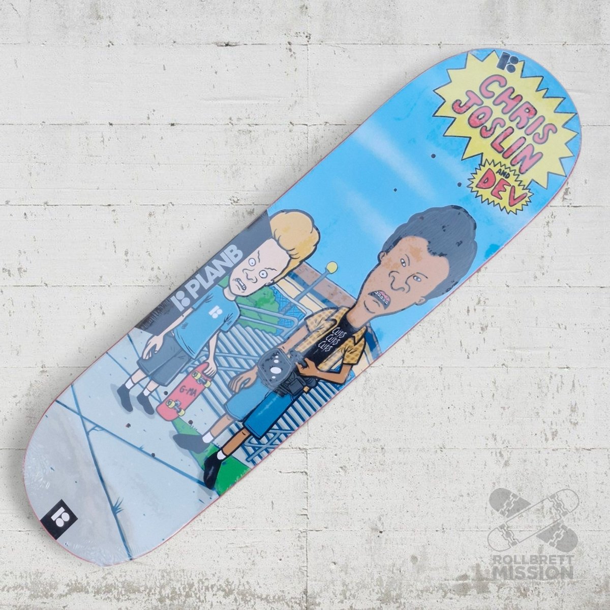 Plan B Joslin Dev 8.0 Twin Mini Deck - Skateboard - Decks - Rollbrett Mission