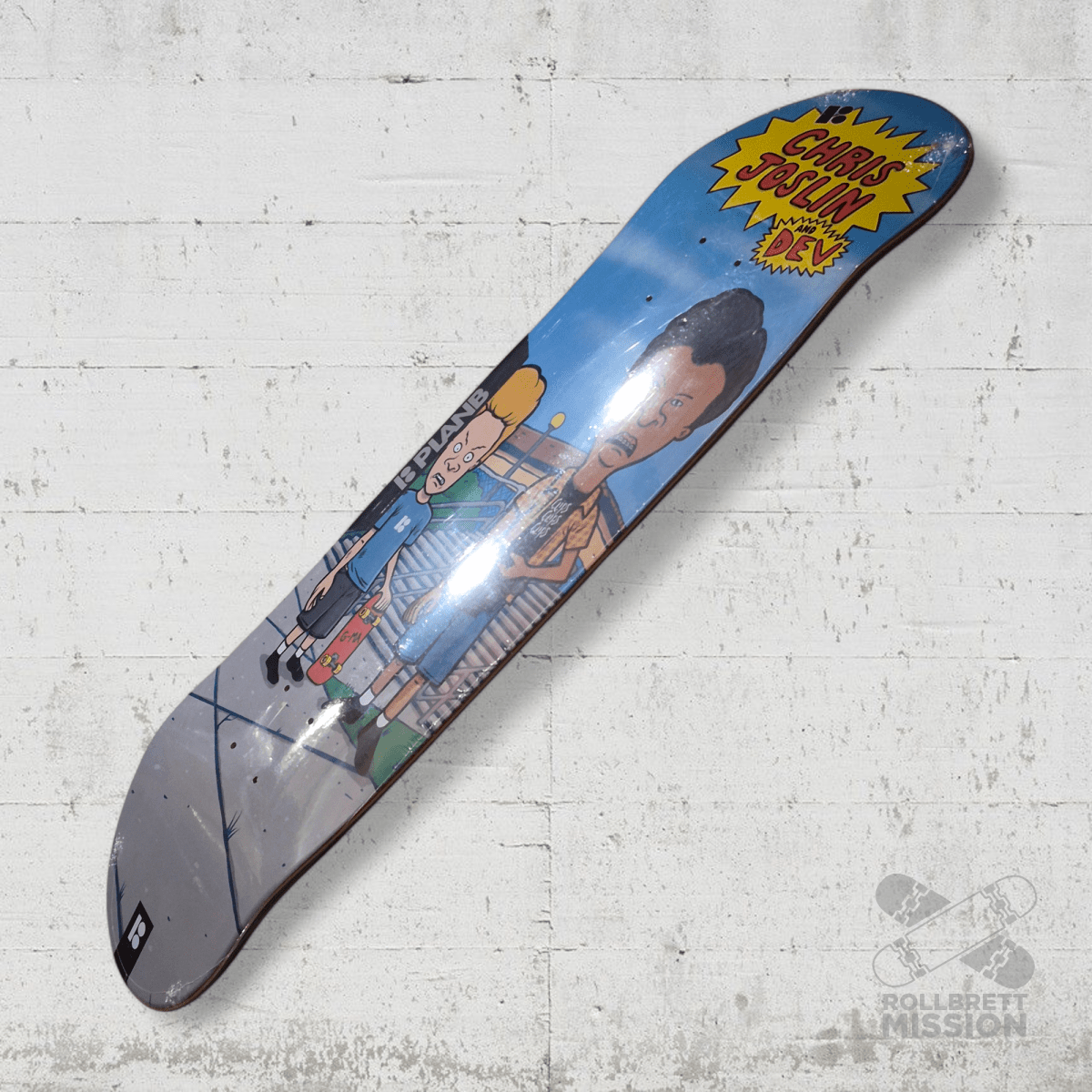 Plan B Joslin Dev Twin 8.375 Deck - Skateboard - Decks - Rollbrett Mission