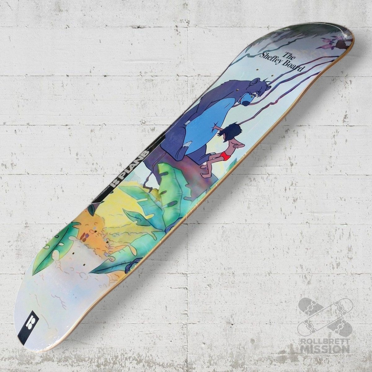 Plan B Sheffey Junglebook 8.0 Deck - Skateboard - Decks - Rollbrett Mission