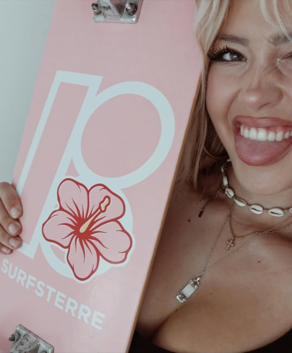 Plan B Surf Sterre Hibiscus 8.0 Deck - Skateboard - Decks - Rollbrett Mission