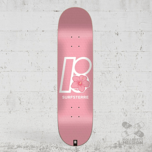 Plan B Surf Sterre Hibiscus 8.0 Deck - Skateboard - Decks - Rollbrett Mission
