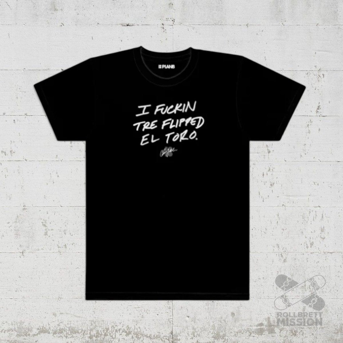 Plan B T-Shirt Joslin G - MA black - Rollbrett Mission