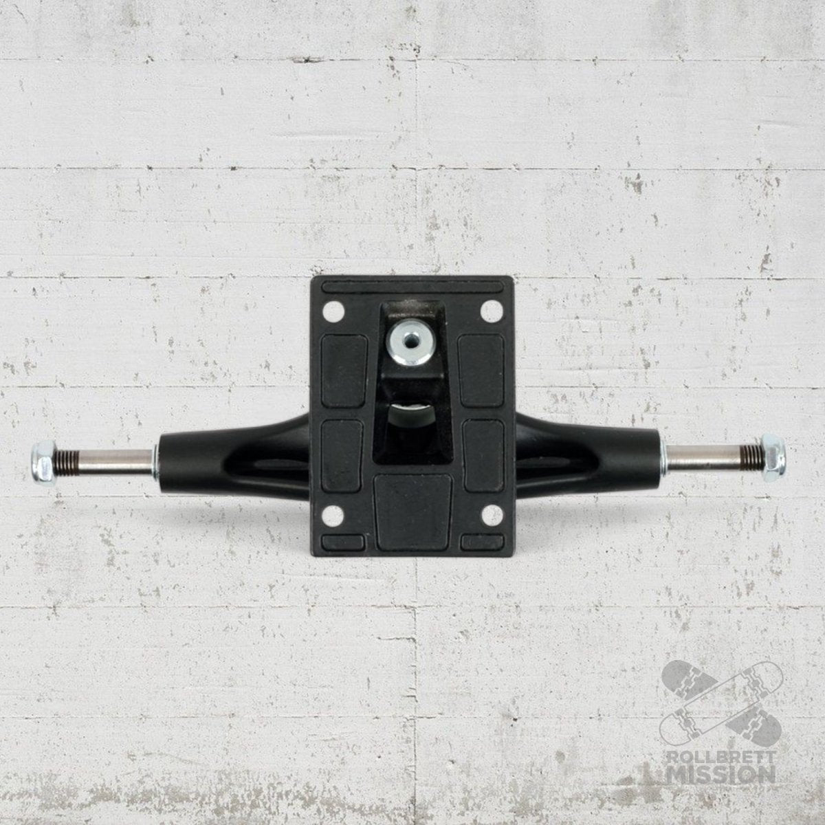 Polster Trucks Full Black 5.85 Truck - Skateboard - Achsen - Rollbrett Mission