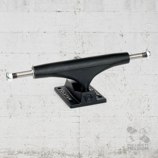 Polster Trucks Full Black 5.85 Truck - Skateboard - Achsen - Rollbrett Mission