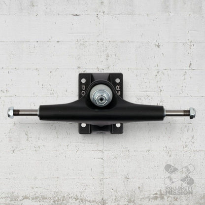 Polster Trucks Full Black 5.85 Truck - Skateboard - Achsen - Rollbrett Mission
