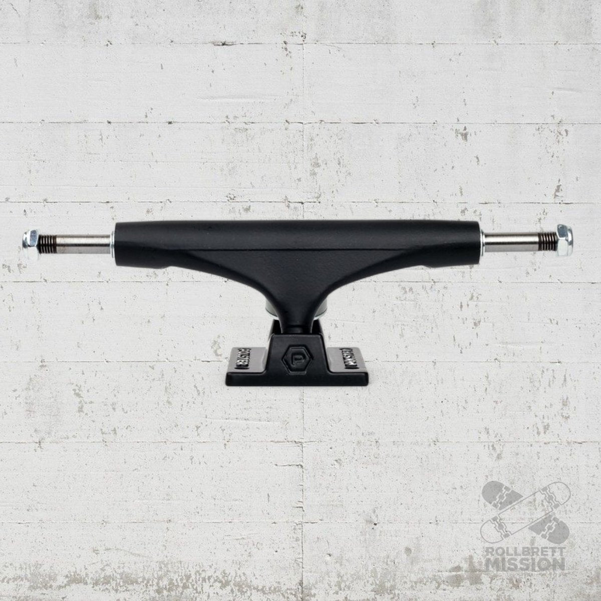 Polster Trucks Full Black 5.85 Truck - Skateboard - Achsen - Rollbrett Mission