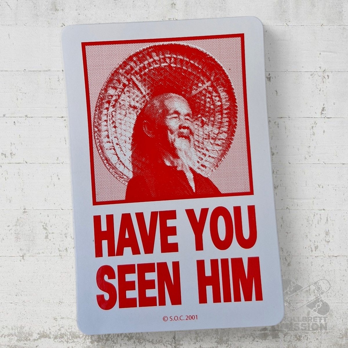 Powell - Peralta Animal Chin Sticker 11cm - Rollbrett Mission