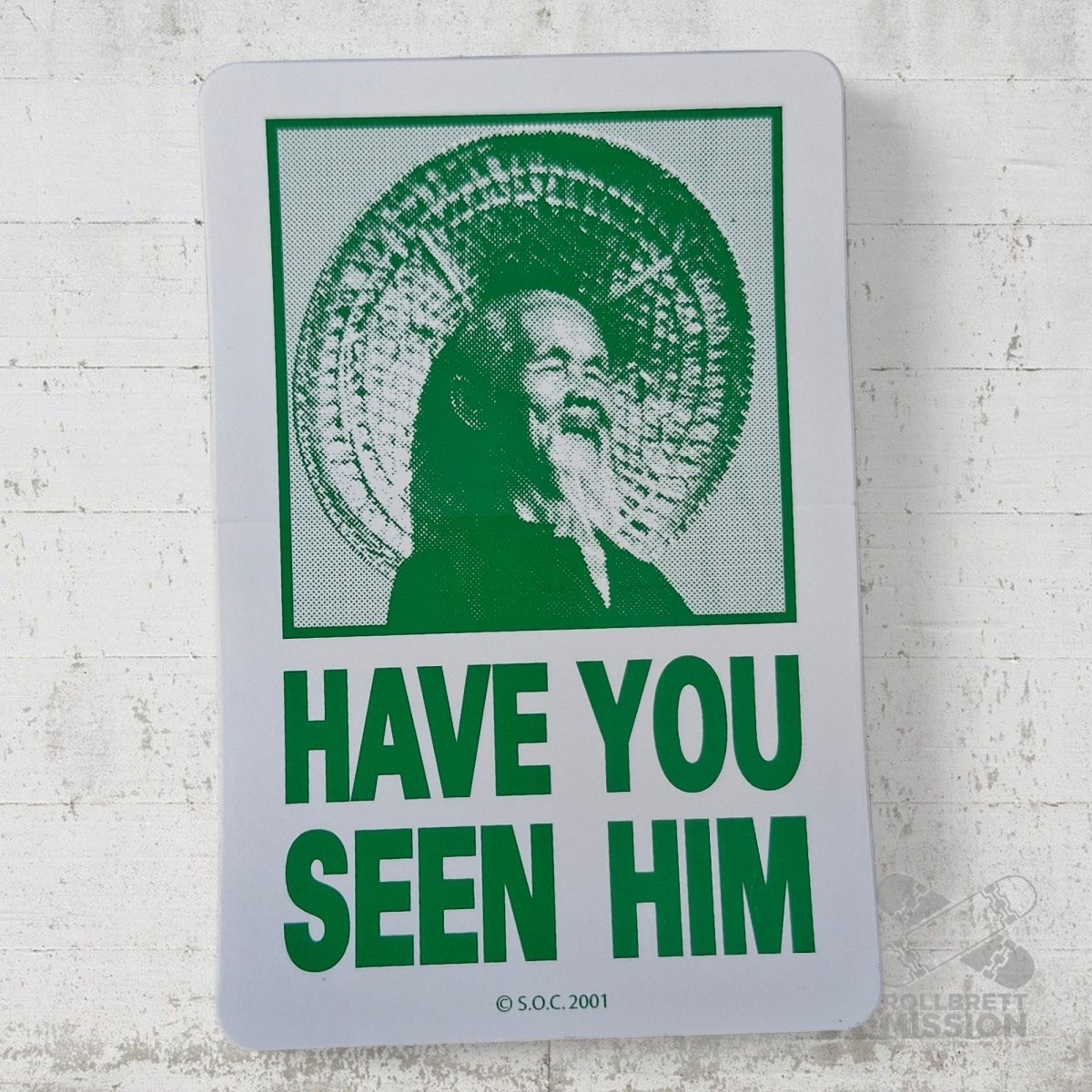 Powell - Peralta Animal Chin Sticker 11cm - Rollbrett Mission