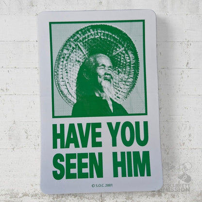 Powell - Peralta Animal Chin Sticker 11cm - Rollbrett Mission