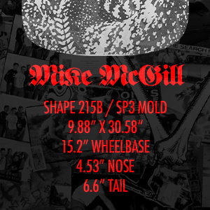 Powell - Peralta Bones Brigade S17 Mike McGill Limited Edition Deck Series 17 - Skateboard - Decks - Rollbrett Mission