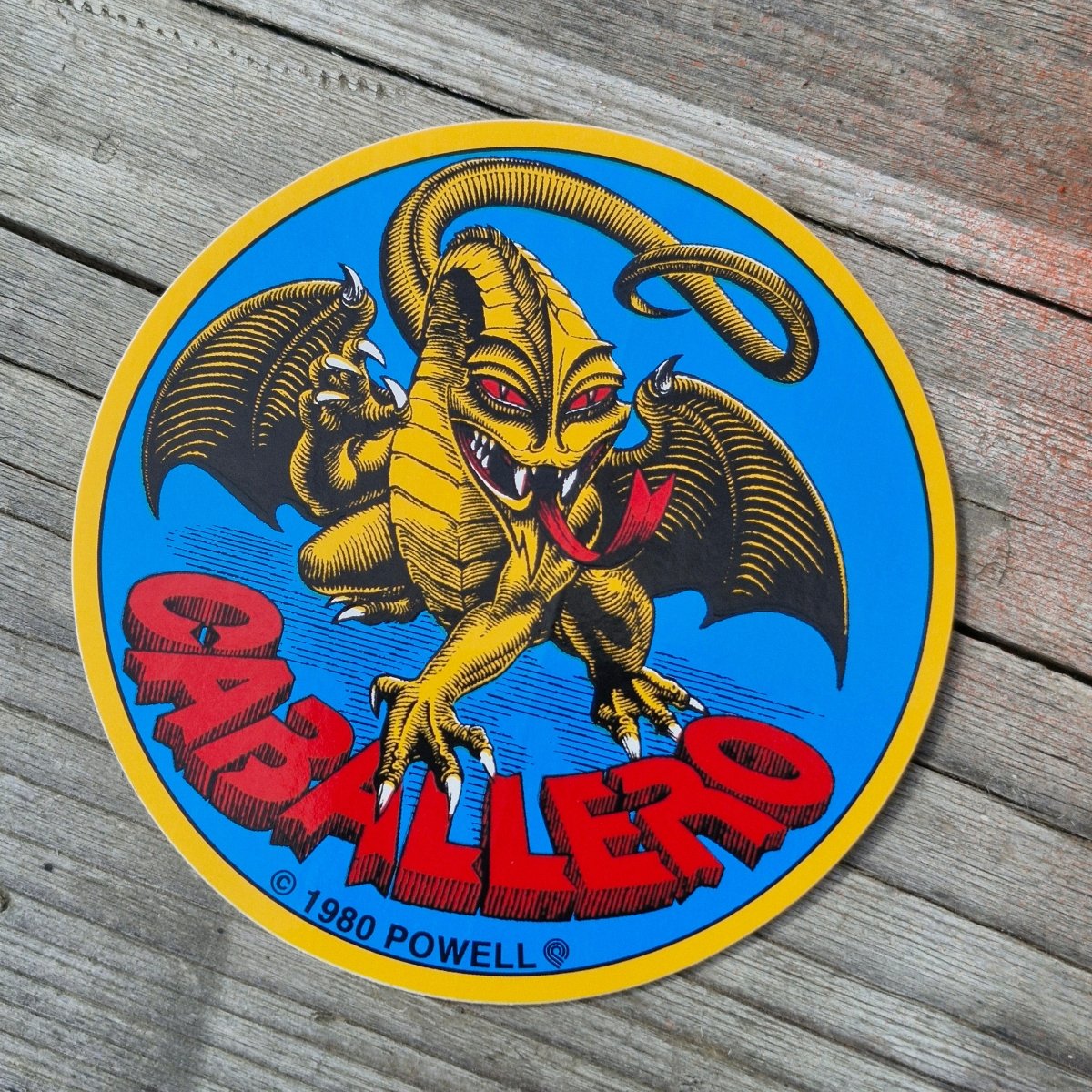 Powell - Peralta Bones Brigade Sticker Cab Dragon - Rollbrett Mission