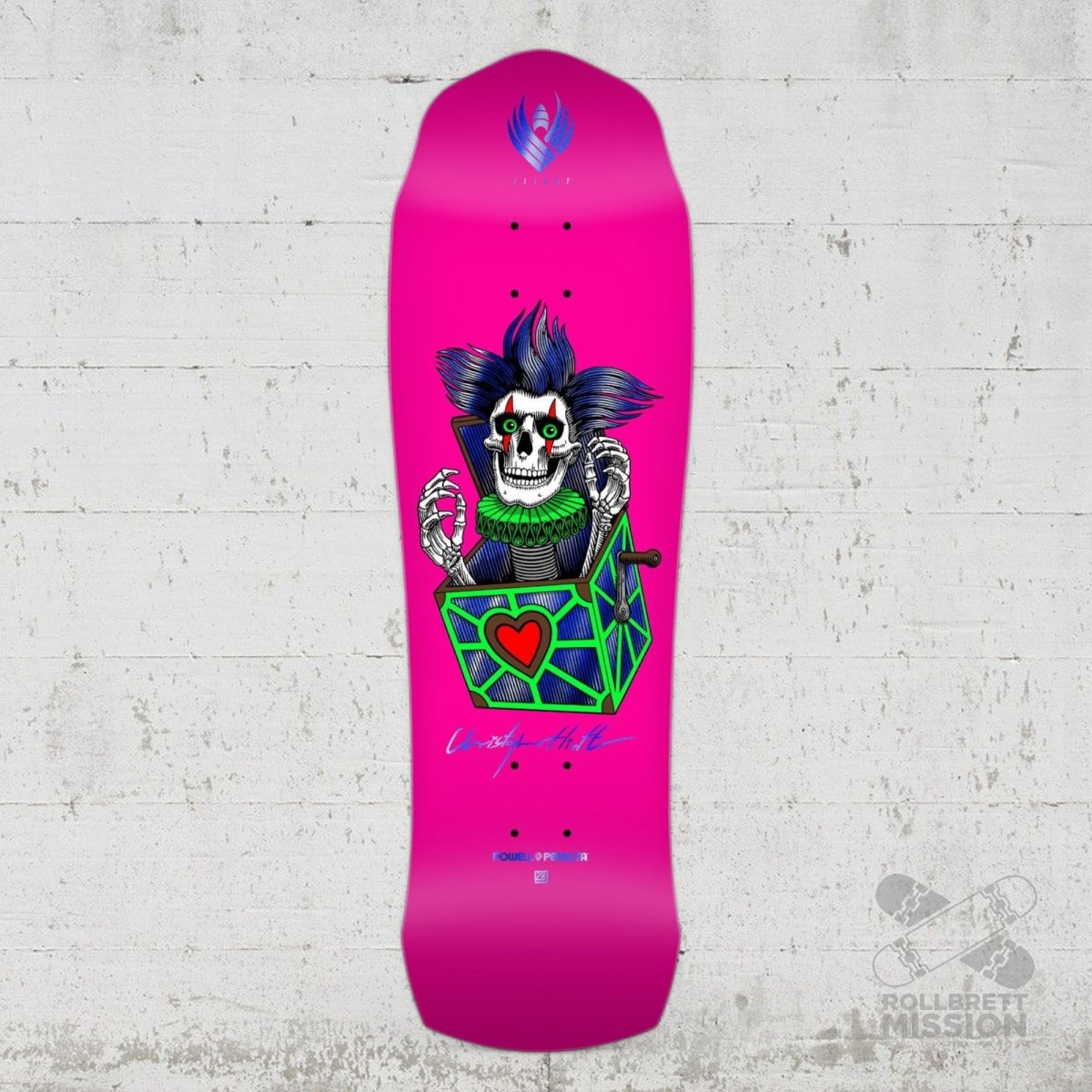 Powell - Peralta Chris Hiett Flight Pro 9.5 Deck - Skateboard - Decks - Rollbrett Mission