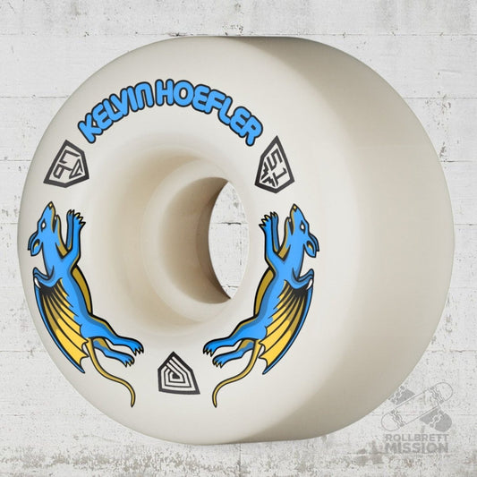 Powell Peralta Dragon Formula Kelvin Hoefler 97A 51mm Nano Rats Wheels - Skateboard - Rollen - Rollbrett Mission
