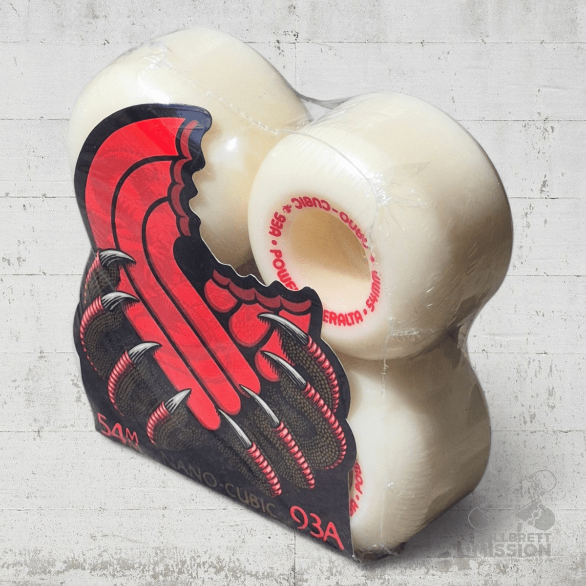 Powell Peralta Dragon Formula Nano - Cubic 54mm 93A Wheels - Skateboard - Rollen - Rollbrett Mission