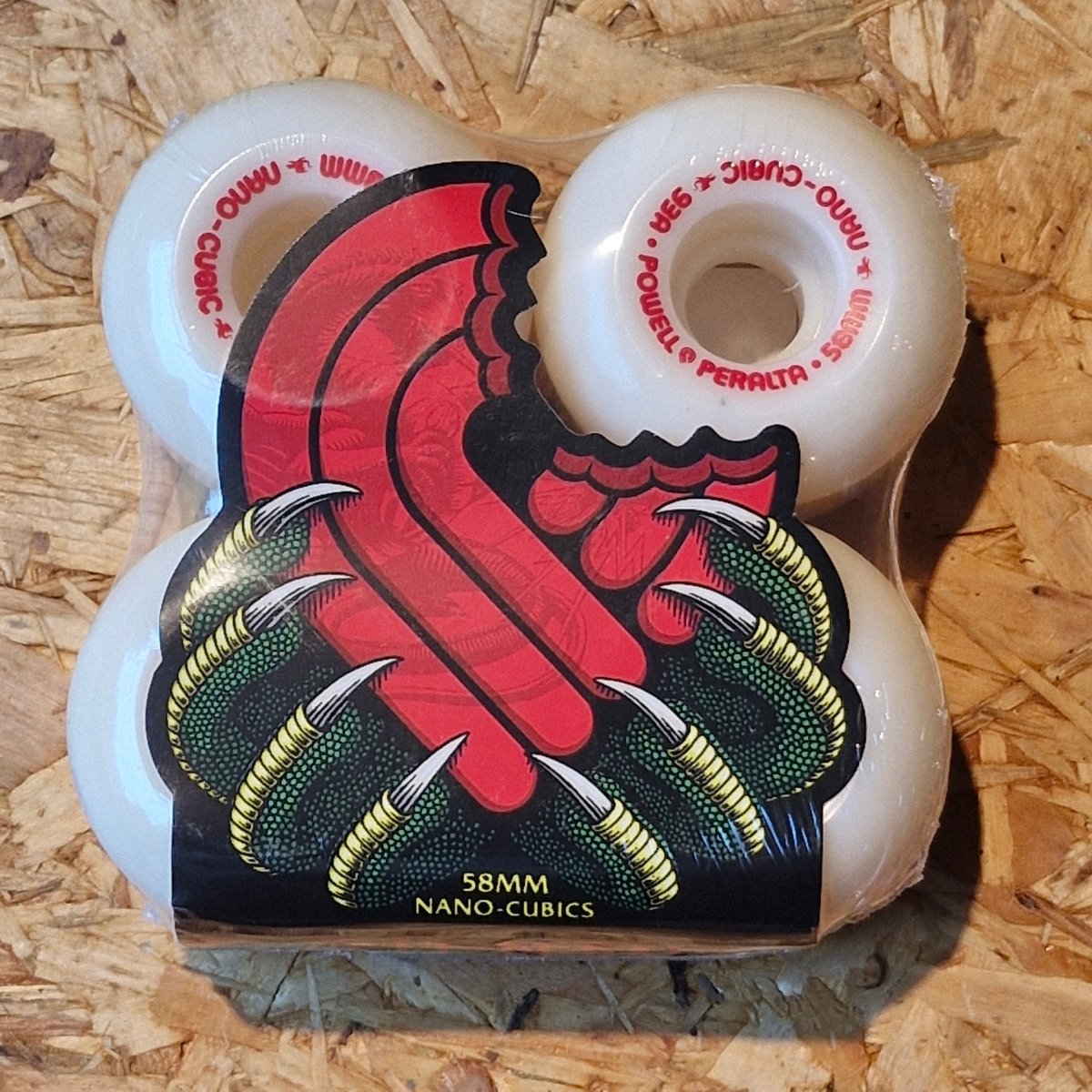 Powell Peralta Dragon Formula Nano - Cubic 93A 58mm Wheels - Skateboard - Rollen - Rollbrett Mission