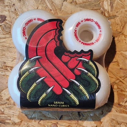 Powell Peralta Dragon Formula Nano - Cubic 93A 58mm Wheels - Skateboard - Rollen - Rollbrett Mission