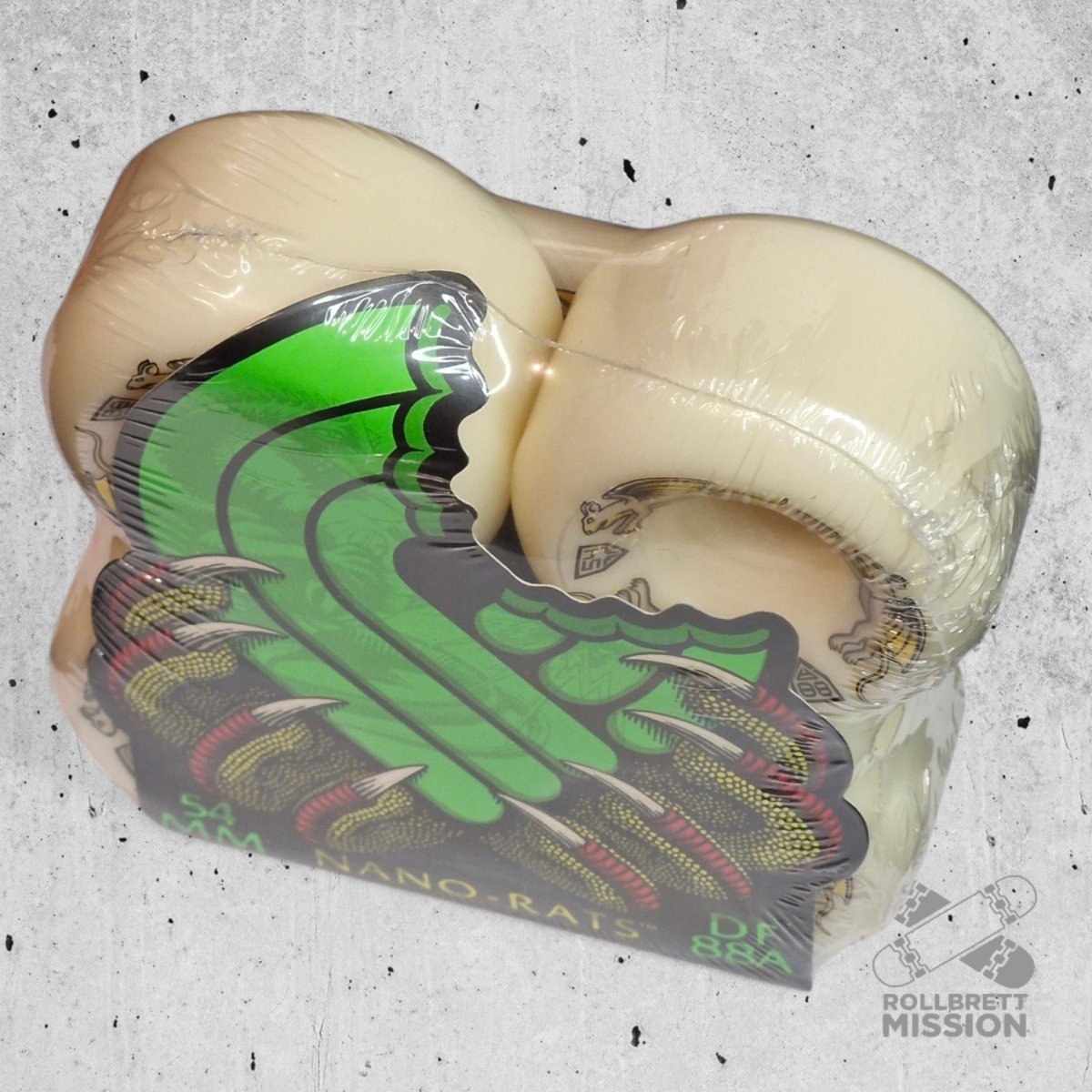 Powell Peralta Dragon Formula Nano Rats 88A 54mm Wheels - Skateboard - Rollen - Rollbrett Mission