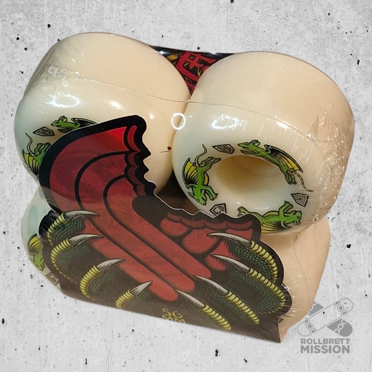 Powell Peralta Dragon Formula Nano Rats 97A 56mm Wheels - Skateboard - Rollen - Rollbrett Mission