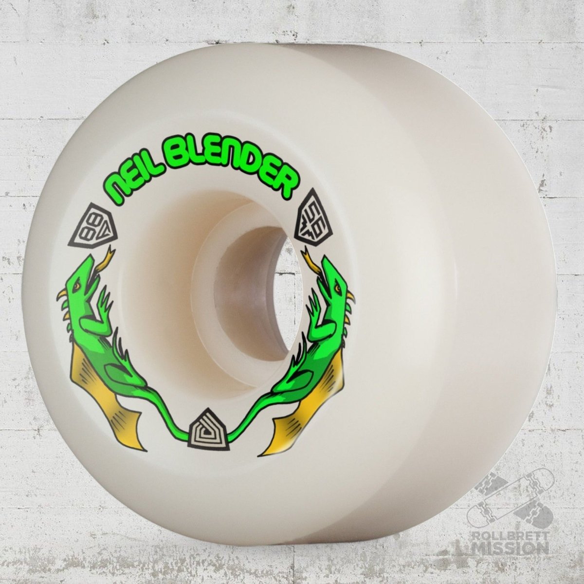 Powell Peralta Dragon Formula Neil Blender Nano Rats A2 88A 56mm Wheels - Skateboard - Rollen - Rollbrett Mission