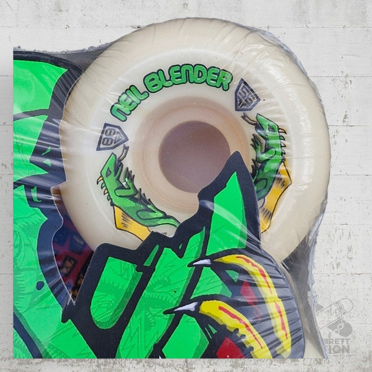 Powell Peralta Dragon Formula Neil Blender Nano Rats A2 88A 56mm Wheels - Skateboard - Rollen - Rollbrett Mission