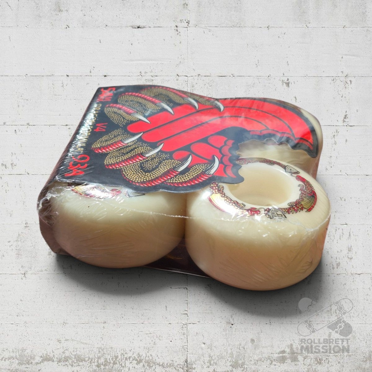 Powell Peralta Dragon Formula V4 Symmetrical Wide Shape 93A 54mm Wheels - Skateboard-Rollen - Rollbrett Mission