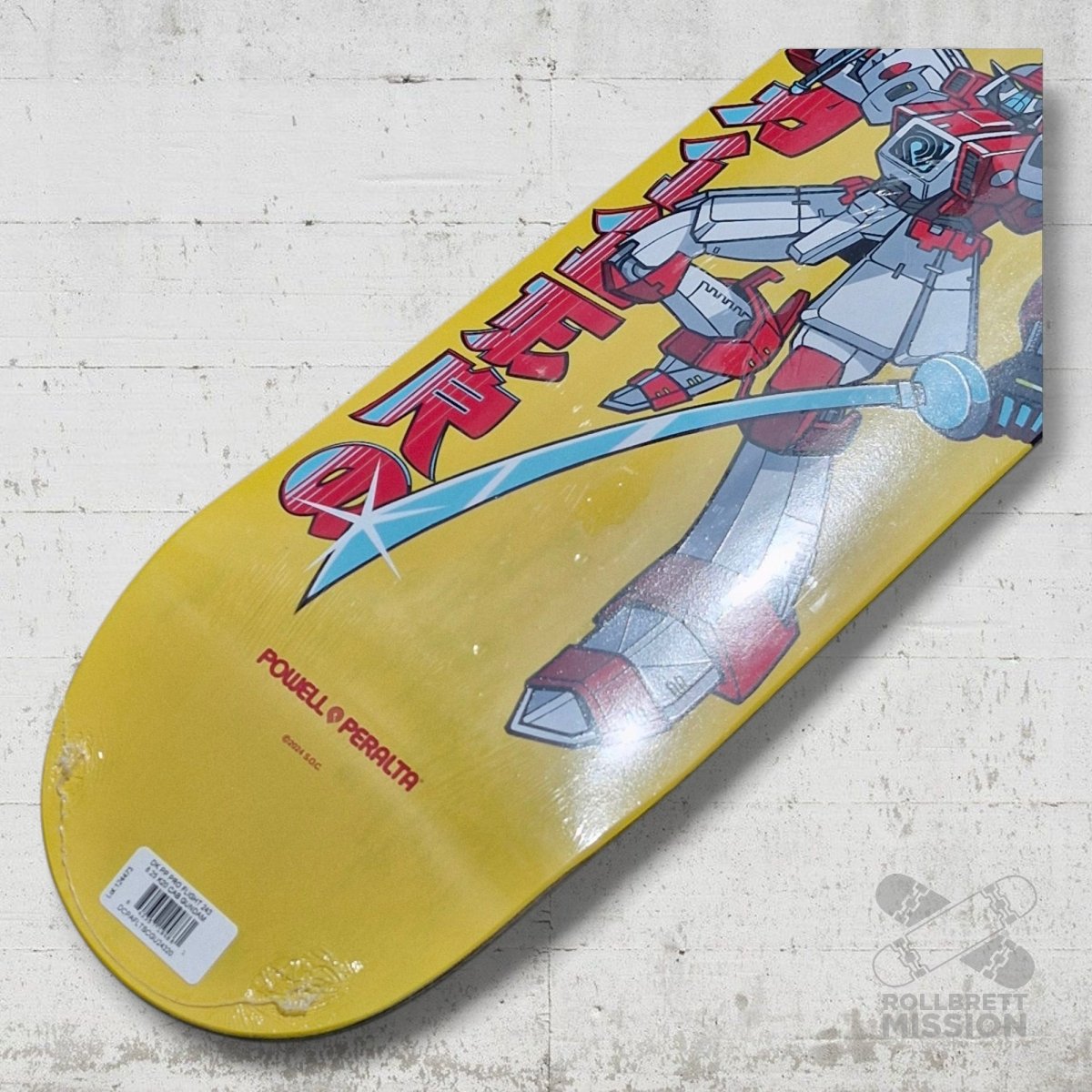 Powell - Peralta Flight Caballero Gundam yellow 8.25 Deck - Skateboard - Decks - Rollbrett Mission