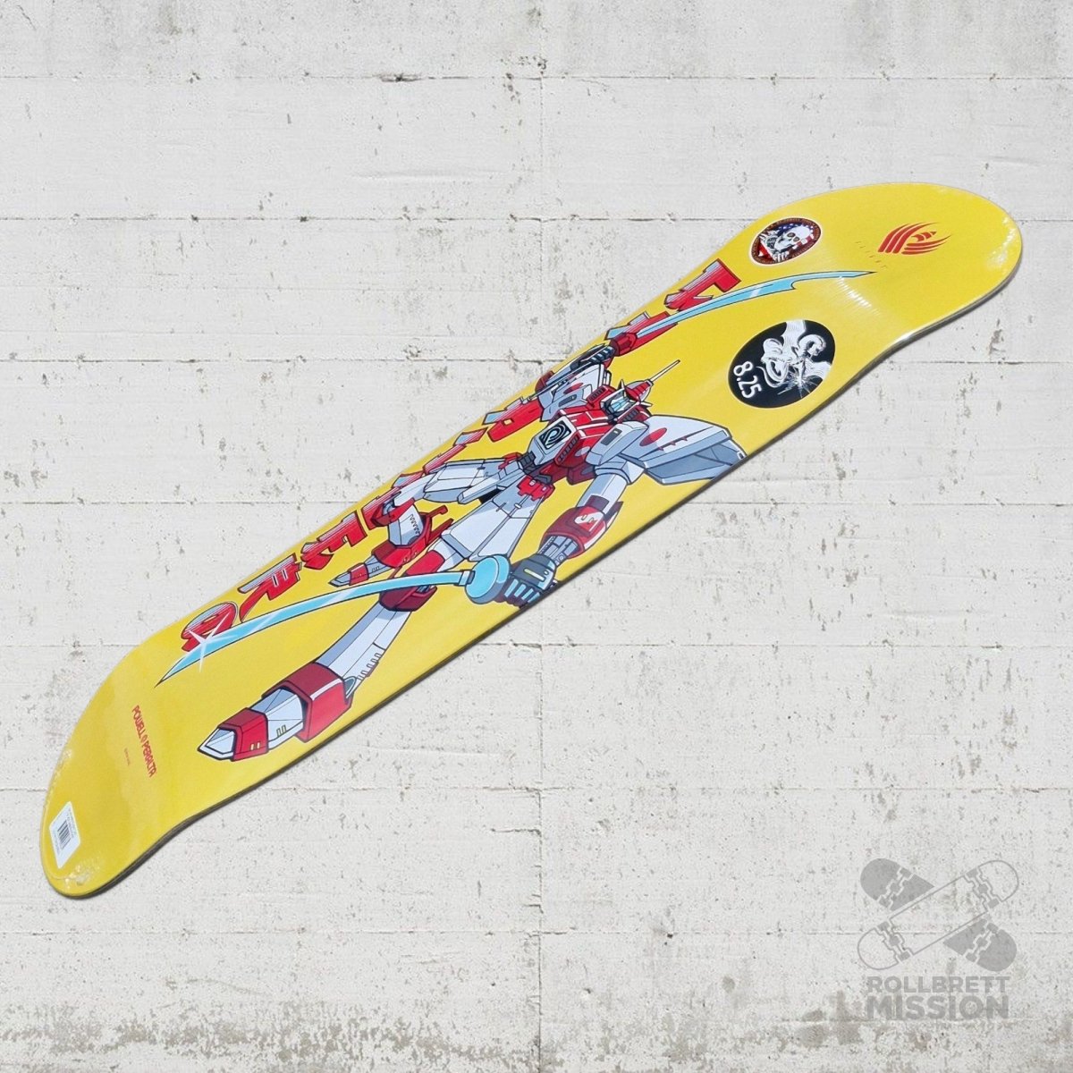 Powell - Peralta Flight Caballero Gundam yellow 8.25 Deck - Skateboard - Decks - Rollbrett Mission