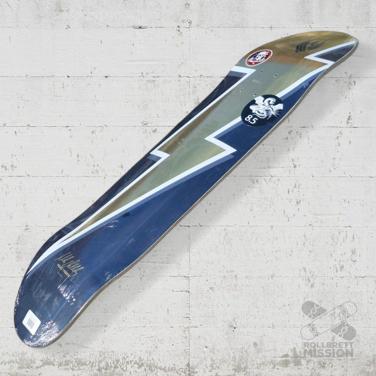 Powell - Peralta Flight Mike Vallely Lightning Bolt 8.5 Deck - Skateboard - Decks - Rollbrett Mission