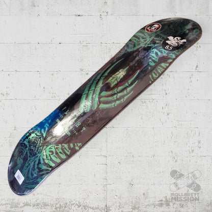 Powell - Peralta Flight Skeleton Green Foil K26 8.5 Deck - Skateboard - Decks - Rollbrett Mission