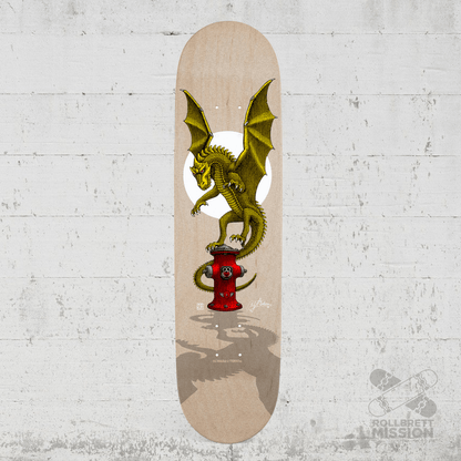 Powell Peralta Graphic Clear Griptape Anderson Hydrant 10.5x33 - Skateboard - Kleinteile - Rollbrett Mission