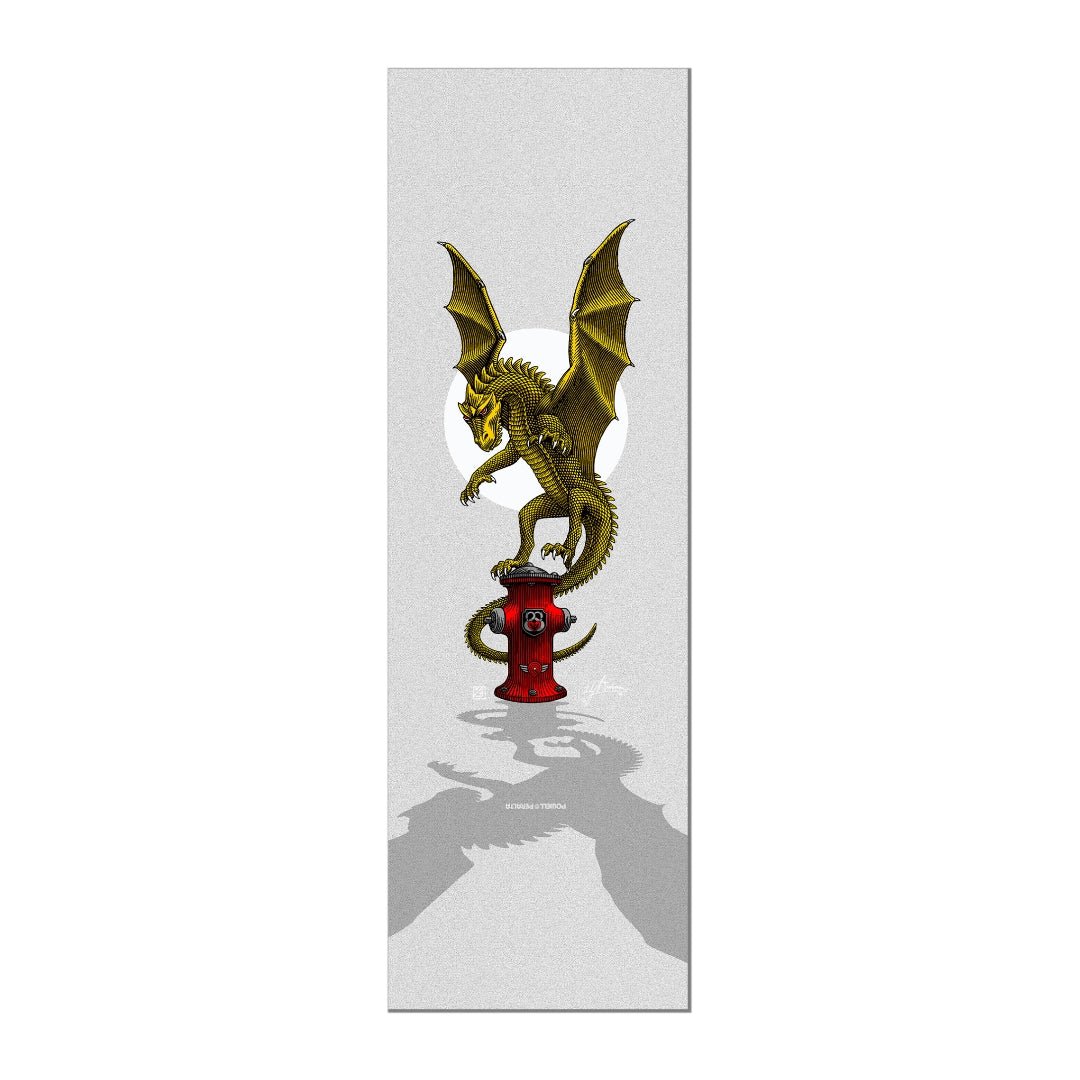 Powell Peralta Graphic Clear Griptape Anderson Hydrant 10.5x33 - Skateboard - Kleinteile - Rollbrett Mission
