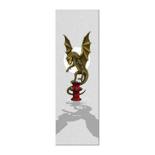 Powell Peralta Graphic Clear Griptape Anderson Hydrant 10.5x33 - Skateboard - Kleinteile - Rollbrett Mission