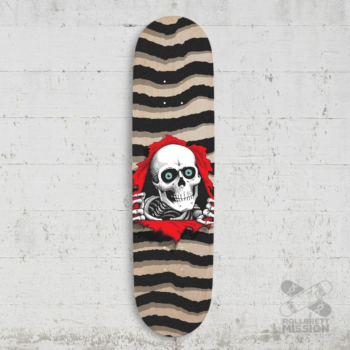 Powell Peralta Graphic Clear Griptape Ripper 10.5x33 - Skateboard - Kleinteile - Rollbrett Mission