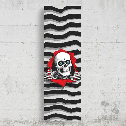 Powell Peralta Graphic Clear Griptape Ripper 10.5x33 - Skateboard - Kleinteile - Rollbrett Mission