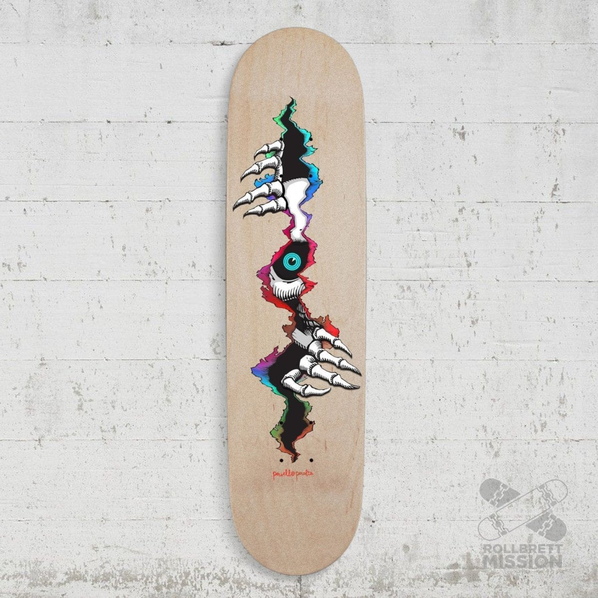 Powell Peralta Graphic Clear Griptape Ripper Peeker 10.5x33 - Skateboard - Kleinteile - Rollbrett Mission