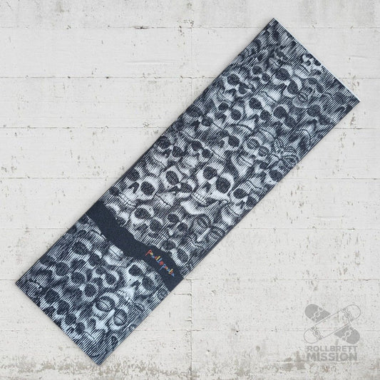 Powell Peralta Graphic Griptape Color Me Skullz black - white 10.5x33 - Skateboard - Kleinteile - Rollbrett Mission