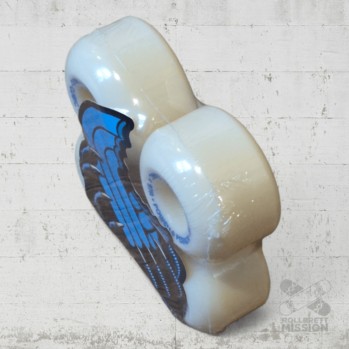 Powell Peralta Nano - Cubic 97A - Asymmetrical Shape - Wide Ride Patch - Offset Bearing - 58mm x 37mm Skateboard Wheels - Skateboard - Rollen - Rollbrett Mission