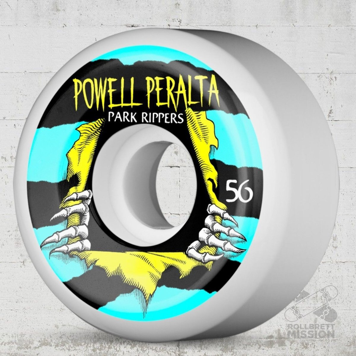 Powell Peralta Park Formula Ripper PF 104A 56mm Wheels - Skateboard - Rollen - Rollbrett Mission